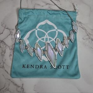 Kendra Scott Iridescent Agate Necklace